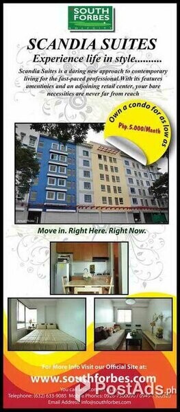 CONDO FOR SALE SCANDIA SUITES
