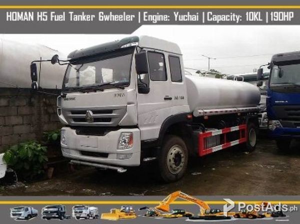 homan h5 water tanker 10000KL