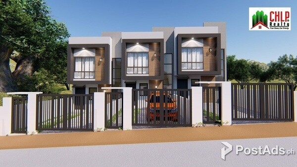 A neighborhood with modern and sophisticated design
