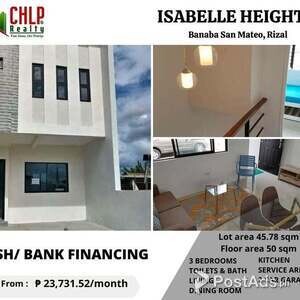 townhouse for sale in san mateo | PostAds PH