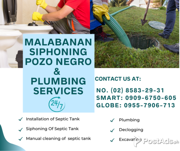 Bacolod Ml Malabanan Siphoning Septic Tank Services:09096750605