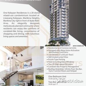 Experience True Freedom at Kalayaan Residences in Marikina Heights | PostAds PH