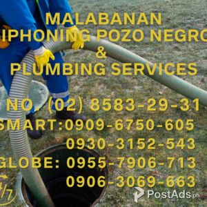 malabanan siphoning pozo negro services 09063069663 perez | PostAds PH