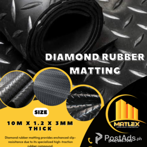 DIAMOND RUBBER MATTING | PostAds PH