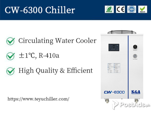 Water chiller CW-6300 for cooling industrial processing equipment