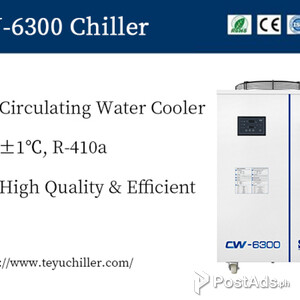 Water chiller CW-6300 for cooling industrial processing equipment | PostAds PH