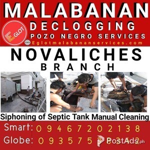 NOVALICHES QC MALABANAN POZO NEGRO SERVICES 09467202138 | PostAds PH