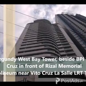 1 Bedroom at Burgundy West Bay Tower at Vito Cruz | PostAds PH
