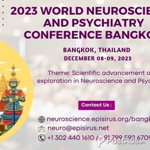 2023 World Neuroscience And Psychiatry Conference Bangkok | PostAds PH