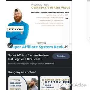 John Crestani The Super Affiliate System | PostAds PH