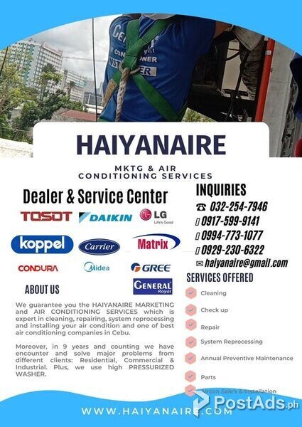 Cheap Aircon Cleaning in East Poblacion Naga City Cebu