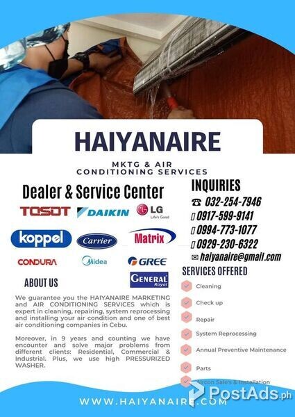Cheap Aircon Cleaning Services in Mayana Naga City Cebu