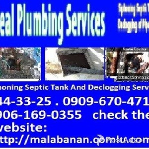 Re,al Malabanan Marikina city Siphoning And Plumbing Services,5443325 | PostAds PH