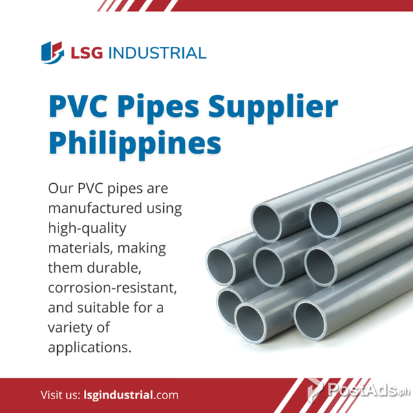 PVC Pipes Supplier Philippines