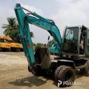 JG608 WHEEL-TYPE BACKHOE EXCAVATOR/BACKHOE LOADER | PostAds PH
