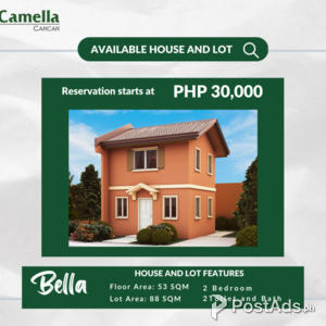 Camella Carcar House and Lot Units | PostAds PH