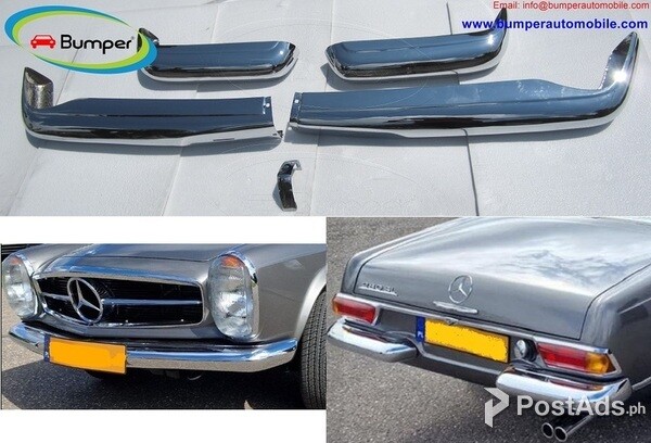 Mercedes Pagode W113: 230SL 250SL 280SL (1963 -1971) bumpers
