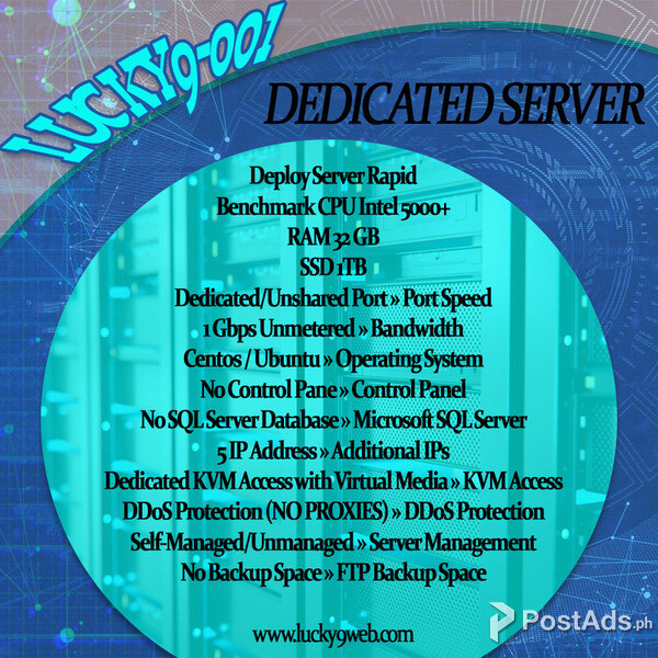 Dedicated Server | LUCKY9-001