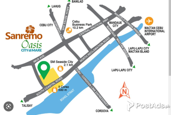 READY FOR OCCUPANCY CONDO UNIT FOR SALE IN SAN REMO OASIS CEBU