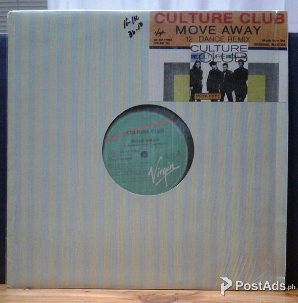 GB LP VINYL RECORD Culture Club - Move Away Extended Version (open)
