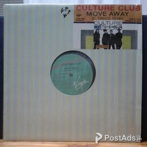 GB LP VINYL RECORD Culture Club - Move Away Extended Version (open) | PostAds PH