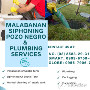 85832931/09063069663 Malabanan Siphoning Pozo Negro Services caloocan | PostAds PH