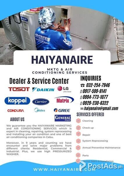 Home Service Cheap Aircon Cleaning in Basak Pardo Cebu City