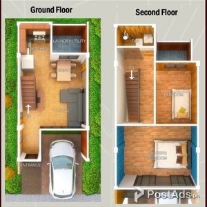 2 Storey Duplex House For Sale in The Links Mactan | PostAds PH