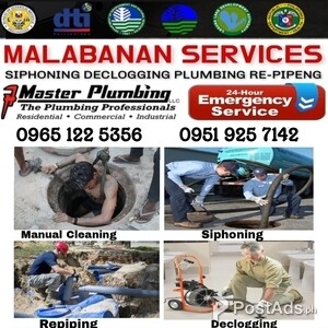 Plumbing Declogging Siphoning Septic Tank | PostAds PH