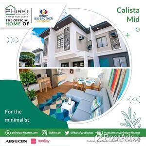 PHIRST PARK HOMES - CALISTA MID | PostAds PH