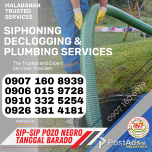 Bulacan MPS Malabanan Siphoning & Plumbing Expert 0907-160-8939 | PostAds PH