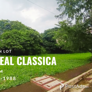 FOR SALE: VISTA REAL CLASSICA 382 SQM LOT | PostAds PH