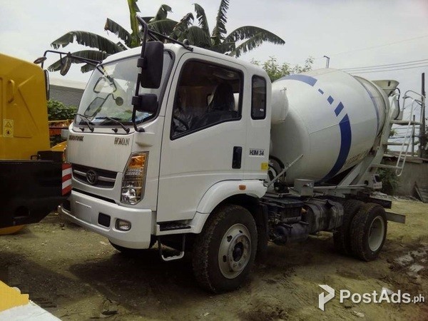 Homan H3 6-Wheeler 4m3 transitmixer