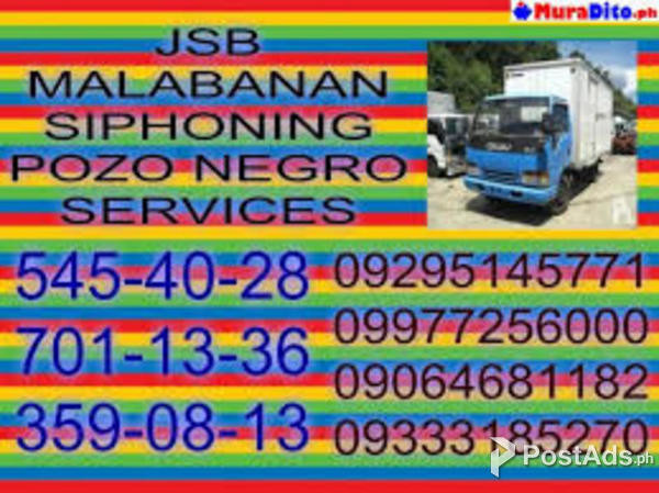 jsb malabanan siphoning septic tank services 7011336..09333185270