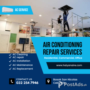 Aircon Cleaning Services Kamputhaw Cebu City | PostAds PH