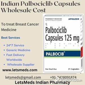 Purchase Palbociclib 100mg Capsules Wholesale Lowest Cost Philippines | PostAds PH