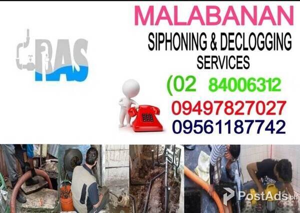Las Piñas 09497827027/84006312 Malabanan Sipsip Pozo Negro Services