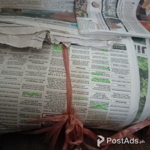 We buy old broad sheet newspaper for Php10.00 per kilo | PostAds PH