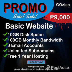 Basic Website Promo! | PostAds PH