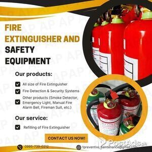 FIRE EXTINGUISHER AND SAFETY EQUIPMENT - EASTWOOD | PostAds PH