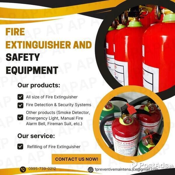 FIRE EXTINGUISHER AND SAFETY EQUIPMENT - SANFERNANDO