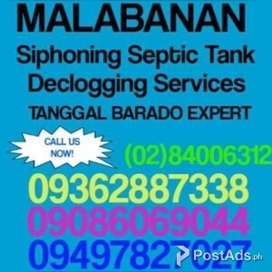 Las Piñas 09561187742/84006312 Malabanan Sipsip Pozo Negro Services | PostAds PH