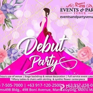 Affordable Debut Party Venue | PostAds PH