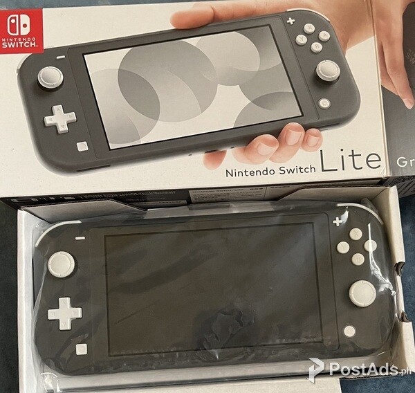 Brand New Nintendo Switch Lite - Gray with Game Card