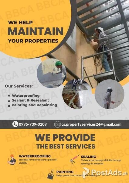  WATERPROOFING, SEALANT, PAINTING WORKS - MANDALUYONG