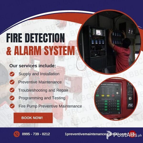 FIRE DETECTION & ALARM SYSTEM – ORTIGAS