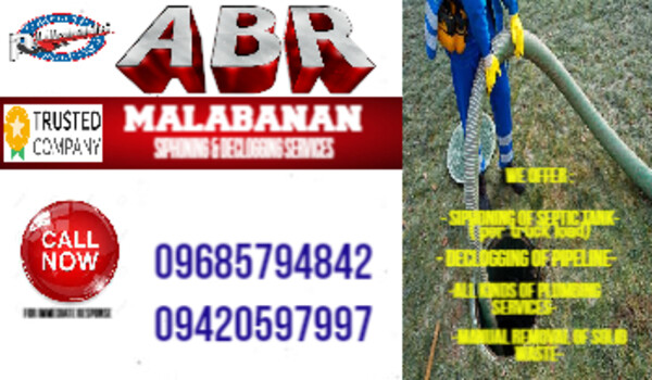 BAMBAN TARLAC 09685794842 ABR MALABANAN SIPSIP POZO NEGRO SERVICES