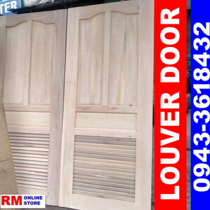 Kiln Dried Tanguile Louver Panel Door | PostAds PH