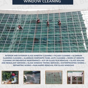 PROFESSIONAL FACADE WINDOW SERVICES – RAPPELLING METHOD | PostAds PH