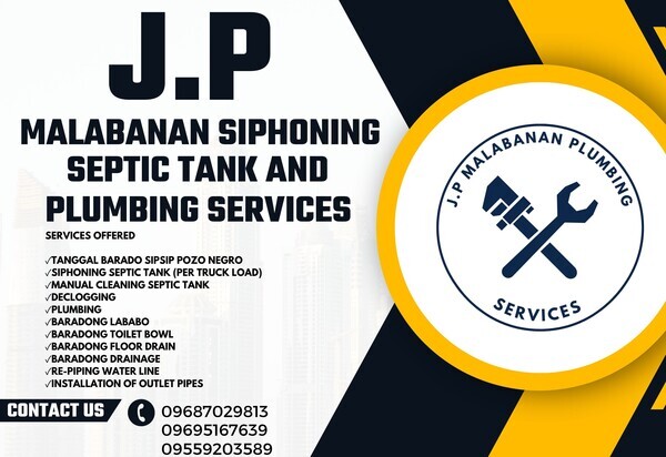 Laguna Malabanan Siphoning Septic Tank and Plumbing Services 